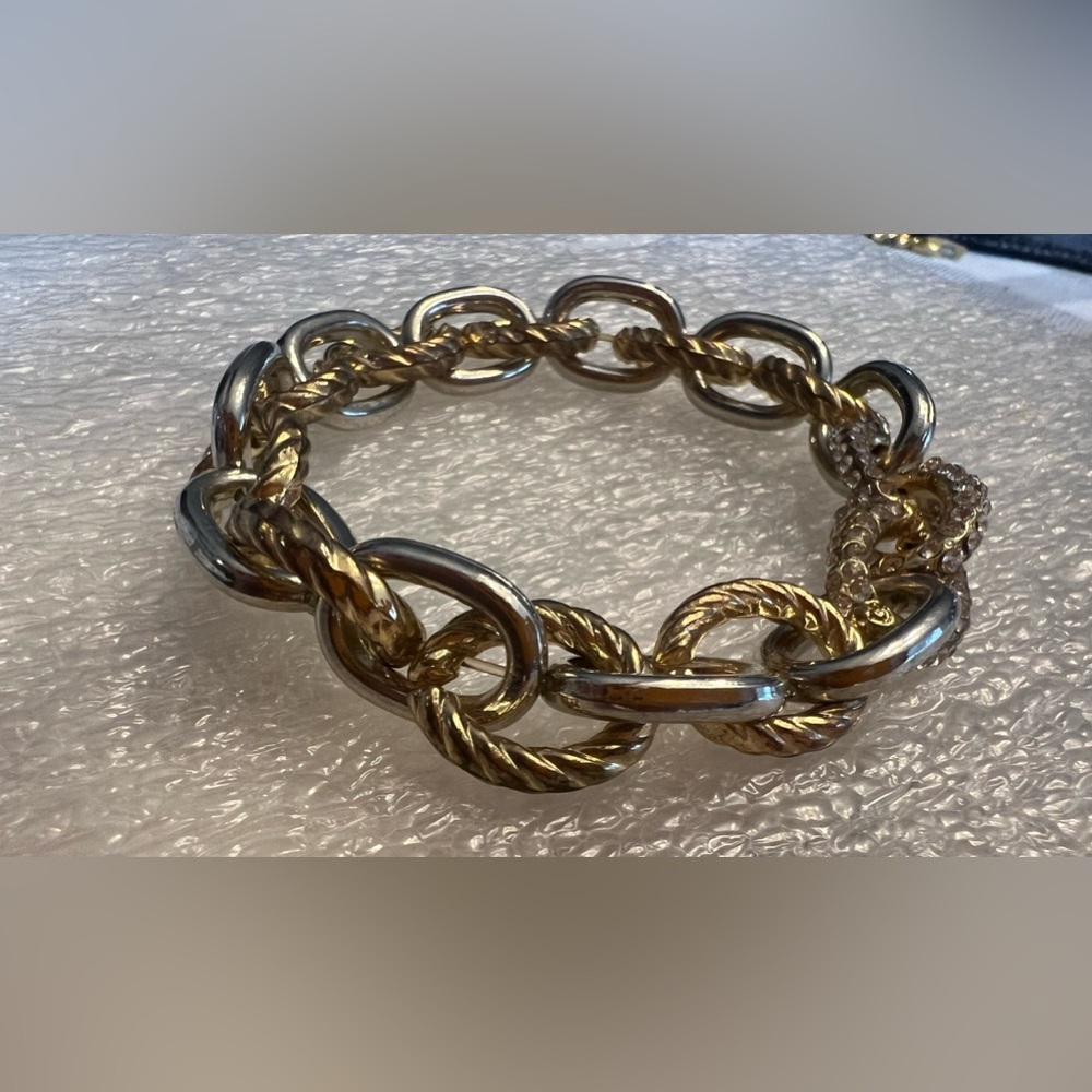 Beautiful fashion link chain bracelet (stretch)